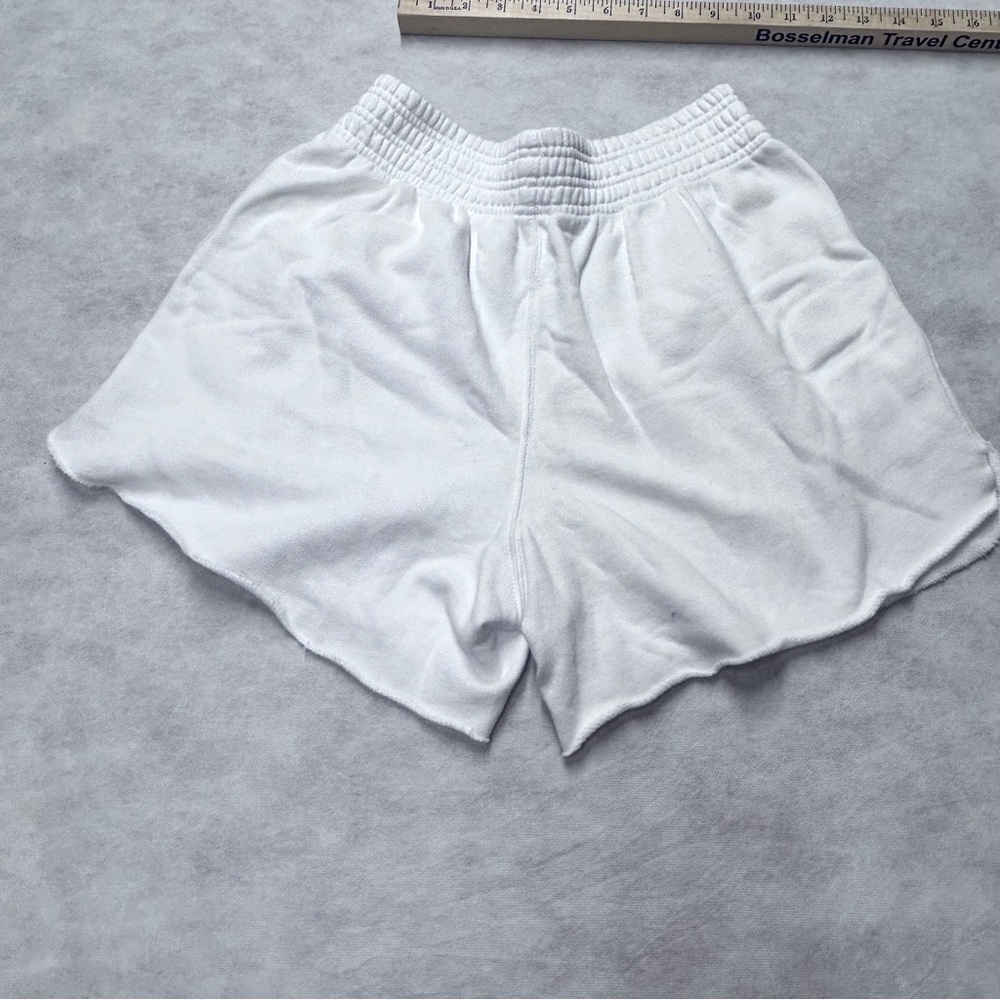 Aerie White Athletic Shorts with Elastic Waistband XS - Picture 2 of 6